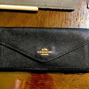 Black Coach wallet